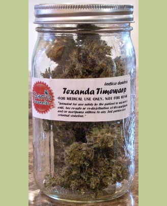 GanjaGourmetTexandaTimewarpjar